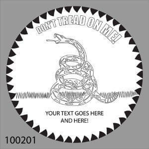 99100201 Don't Tread on Me