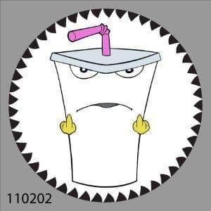 99110202 Aqua Teen Master Shake Bird Flip